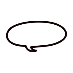 シンプルなフキダシ