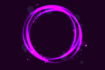 Neon technology dark purple  black gradient background, business technology digital communication template, artificial intelligence creative illustration element, banner poster cover pattern graphic 