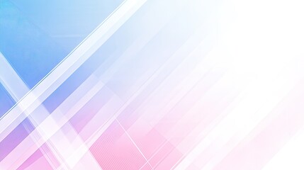 Abstract Pastel Geometric Design