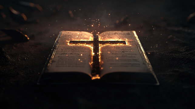 Die Bibel: Darstellung der Heiligen Dreifaltigkeit und unendliche Kraft