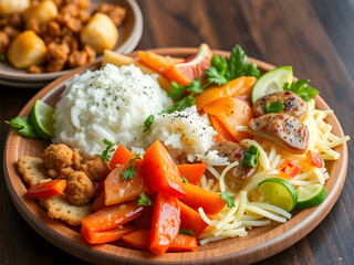 This content was created using Generative AI technology to create Savoring the Freshness: Healthy and Delicious Cuisine yummy