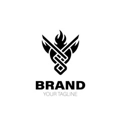 Chimera Logo. Chimera Logo Design. Chimera Logo Brand. Chimera Logo Vector Design Isolated on White Background