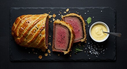 Medium Rare Beef Wellington
