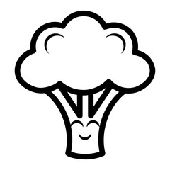 broccoli Line Icon