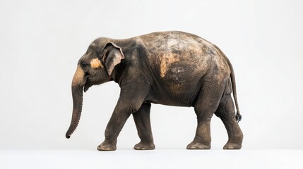 Obraz premium Calm Asian Elephant Walking