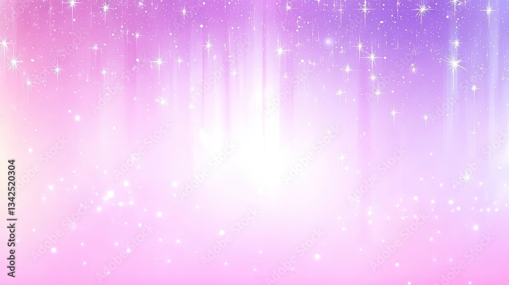 Wall mural abstract sparkling lights gradient background