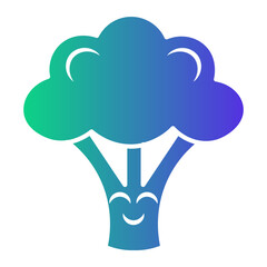broccoli Gradient icon