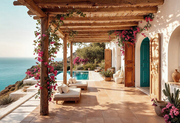 Tipica casa Ibicenca. Casa mediterr&aacute;nea.