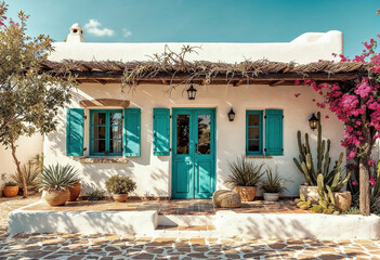 Tipica casa Ibicenca. Casa mediterr&aacute;nea.