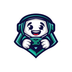unique gaming character mascot logo icon vector art design