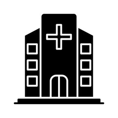 Fototapeta premium Hospital icon