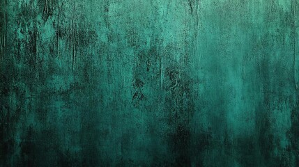 Dark Teal Grunge Texture Background with Vertical Lines