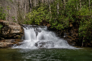 Fototapeta premium Hemlock Falls, Chattahoochee national forest, Georgia