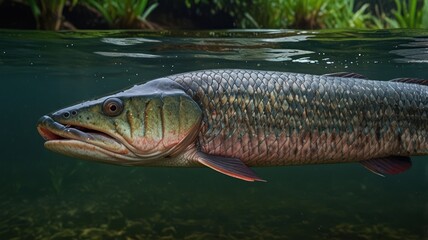 Underwater shot of a large fish (1)