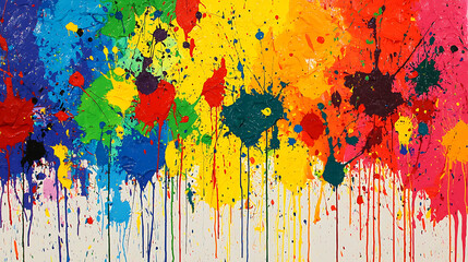 Colorful Urban Street Art: Bold, Bright Graffiti Mural Paintings