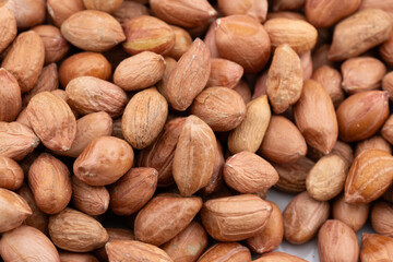 Capture the natural appeal and nutty aroma of roasted peanuts with this detailed close-up. 