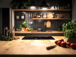 Live stream countdown screen for an upcoming cooking session