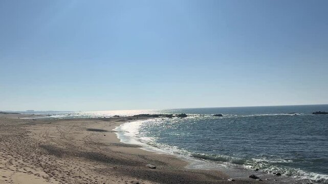 view of the beach