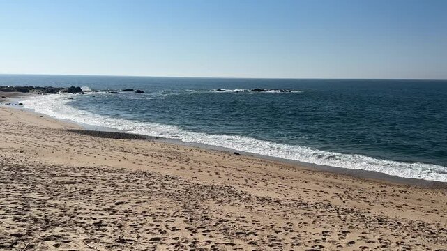 beach and sea