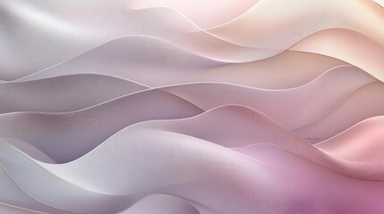 Obraz premium Abstract Pastel Wave Background With Shimmering Metallic Texture Design Pattern With Pastel Colors And Metallic Effects For Digital Art Wallpaper Or Backgrounds Illustration Or Elegant Design For