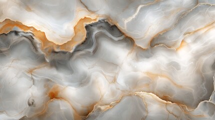 Obraz premium Elegant Natural Marble Stone Texture: Premium Gray, White, Gold, and Brown Wallpaper Design for Sophisticated Interior Decor