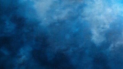 Atmospheric Blue Sky Texture: Moody Cloud Gradients and Vibrant Artistic Visuals