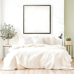 bedroom, generation AI 
