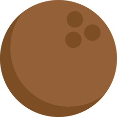 Fototapeta premium Health Fruits - icon - flat 