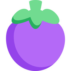 Health Fruits - icon - flat 