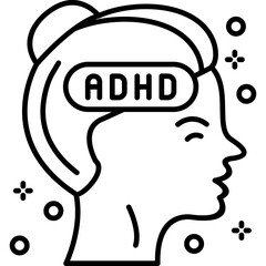 Adhd Adults Icons