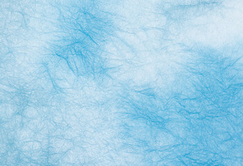 青と白のさわやかな和紙の背景