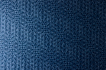 和柄_紺色_日本の背景