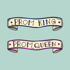 Prom King and Queen Sash © Moupz