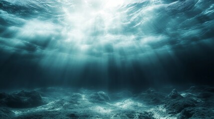 A haunting underwater scene