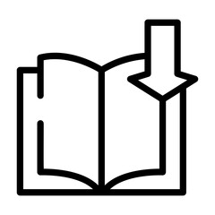 ebook download Line Icon