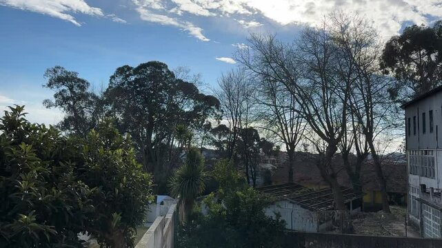 view of the mountains
