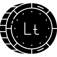 Lithuanian Litas Icon