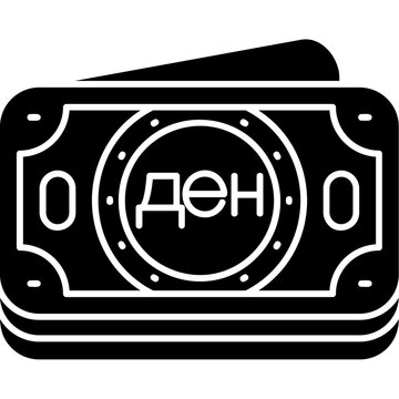 Macedonian Denar Icon