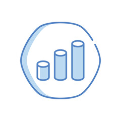 Tube Analytics vector icon