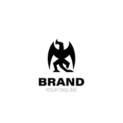 Griffin Logo. Griffin Logo Design. Griffin Logo Brand. Griffin Logo Vector Design Isolated on White Background