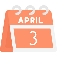 3rd April Icon