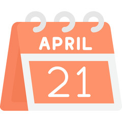 21st April Icon