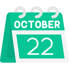 22nd October Icon