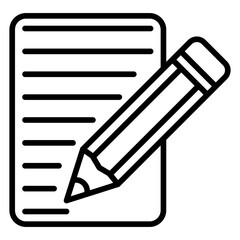 Write line icon
