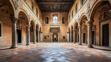 Grand Historic Hall Interior