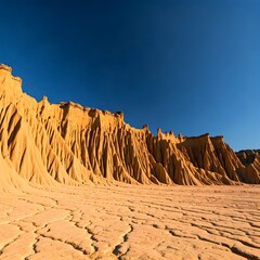 Falaise de Tiguidit &ndash; A Dramatic Sandstone Formation
