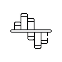 Bar Chart vector icon