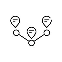 Workflow vector icon