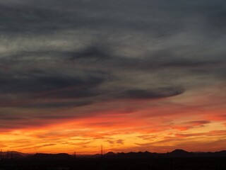 Overcast Sunset