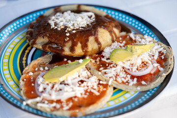 platillo de picadas y gorda jarochas